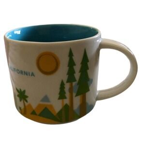 Starbucks Coffee Mug Cup You Are Here Series California 14 fl oz